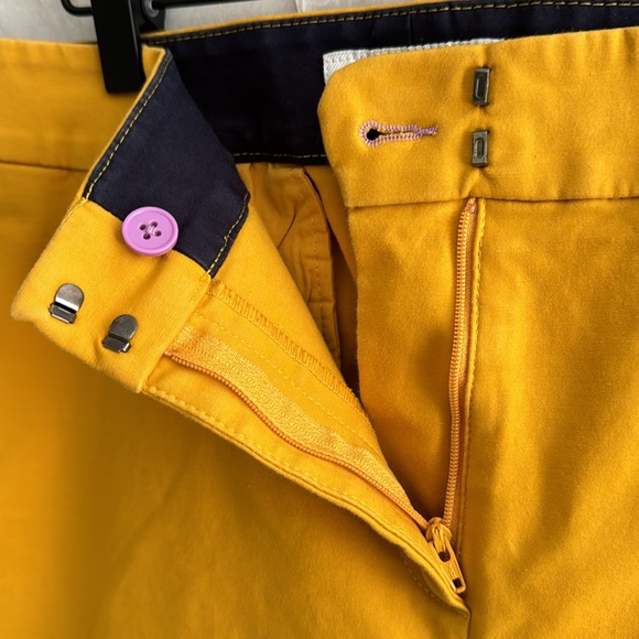 Boden Mustard/Gold Pants US12L - Picture 2 of 7